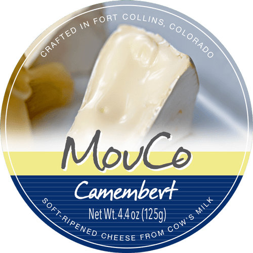 MouCo Camembert Cheese Label