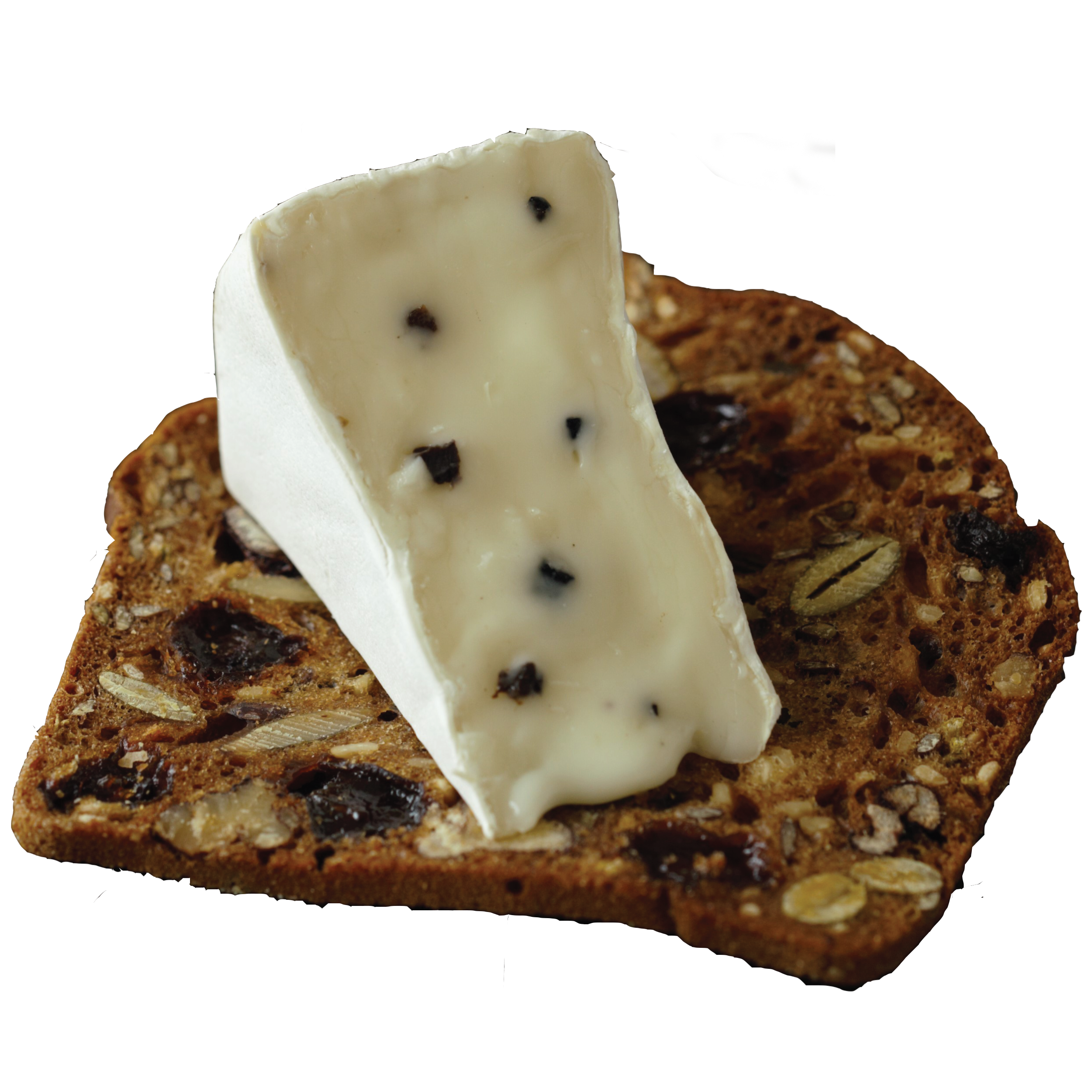 Wedge of Award-Winning MouCo Truffello Cheese Made with Real Truffles