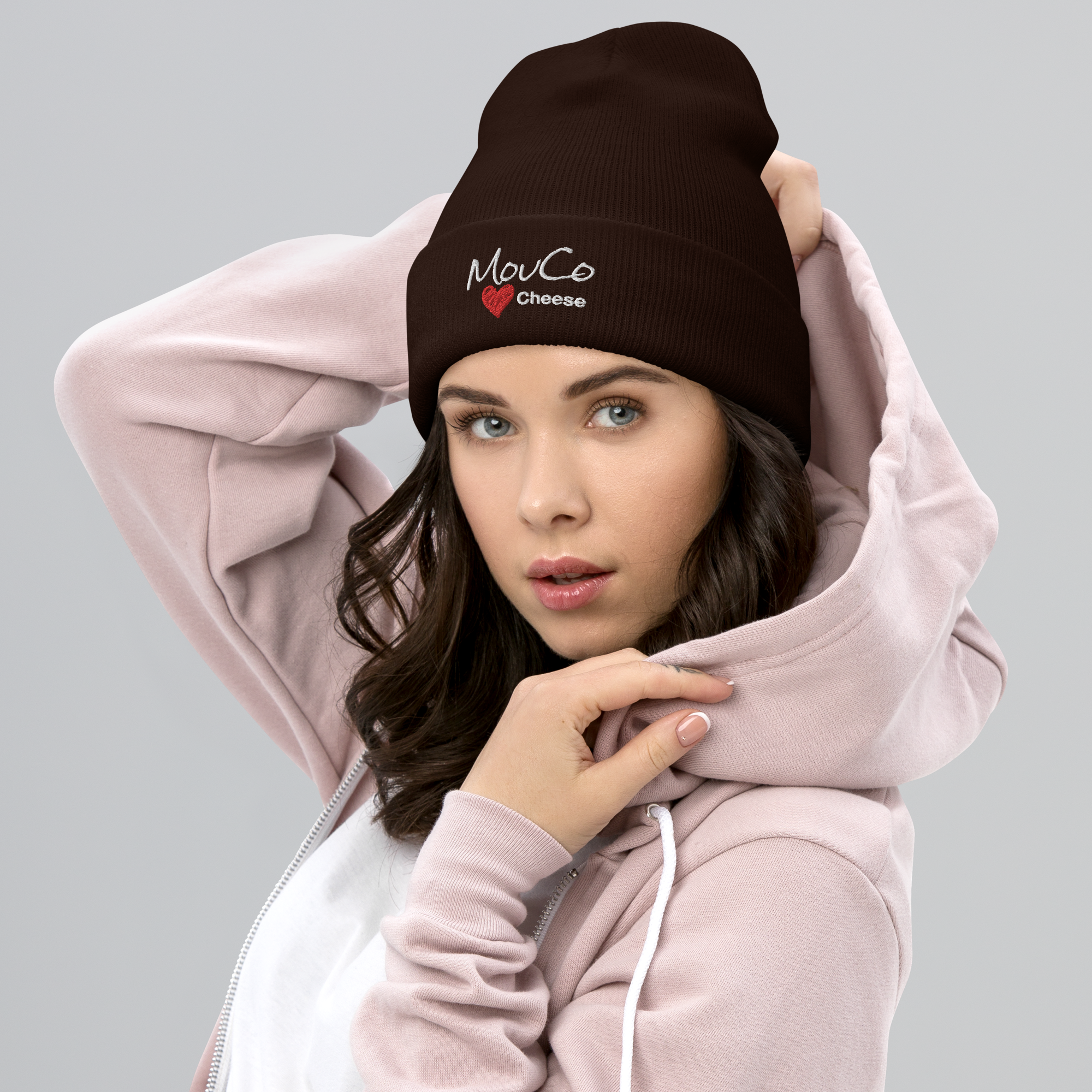 MouCo Cheese Love Beanie