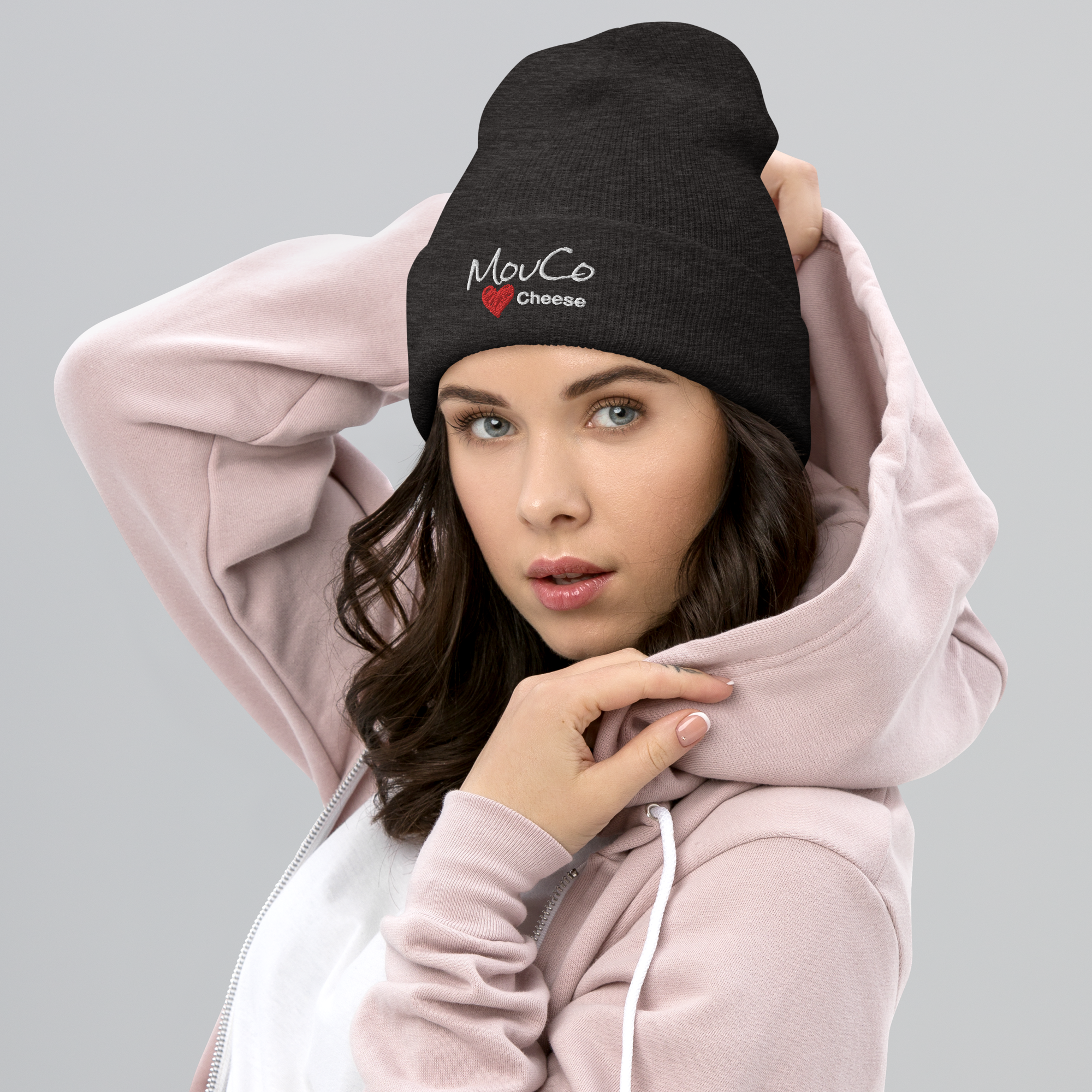 MouCo Cheese Love Beanie