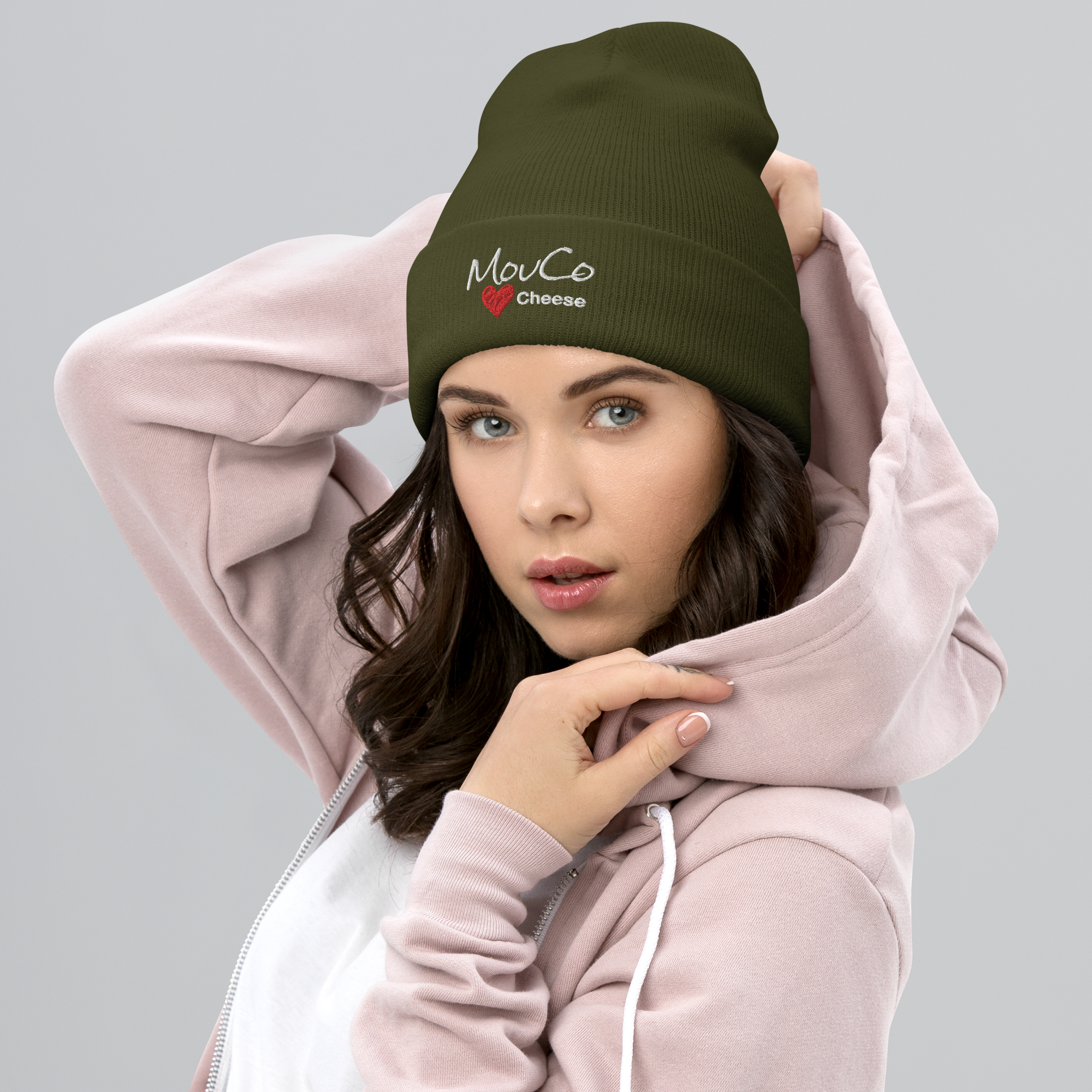 MouCo Cheese Love Beanie