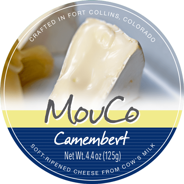 MouCo Camembert Cheese Label