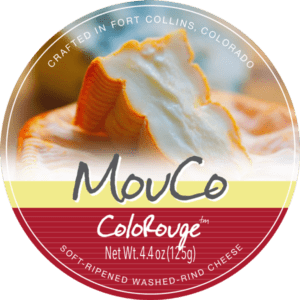 MouCo ColoRouge Cheese Label for Retail Packaging