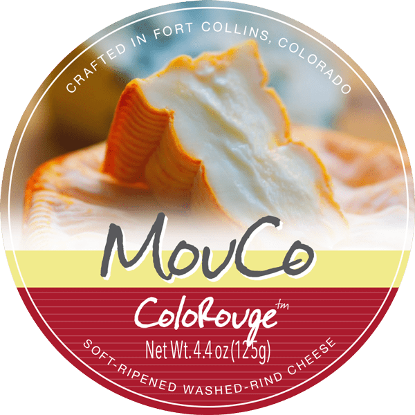 MouCo ColoRouge Cheese Label for Retail Packaging