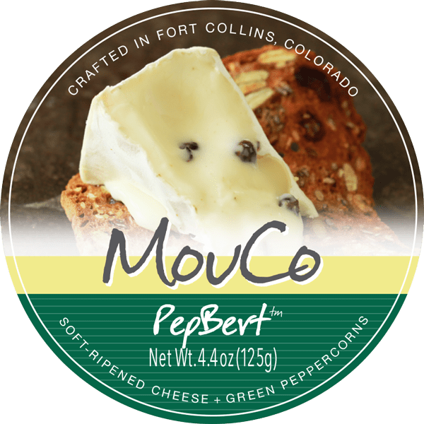 MouCo PepBert Cheese Label