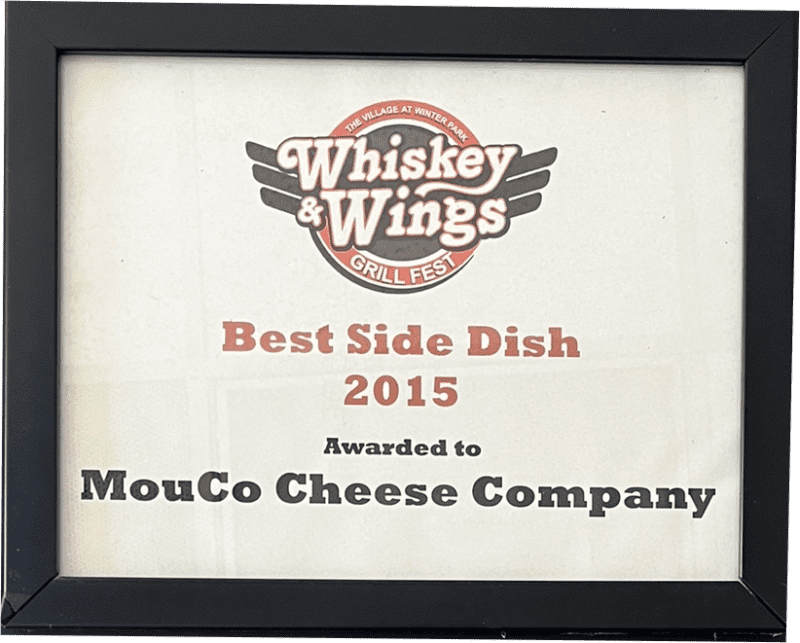 2015 Whiskey and Wings - Best Side Dish - MouCo Cheese