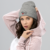 MouCo Cheese Love Beanie - Heather Grey