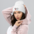 MouCo Cheese Love Beanie - White