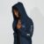 MouCo Cheese Zip Hoodie - Navy