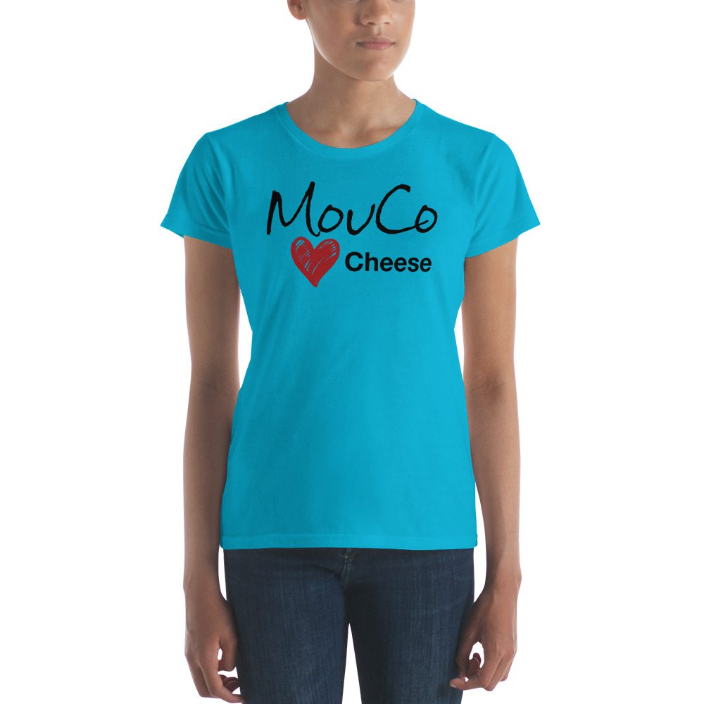 MouCo Women’s Fitted T-Shirt front view